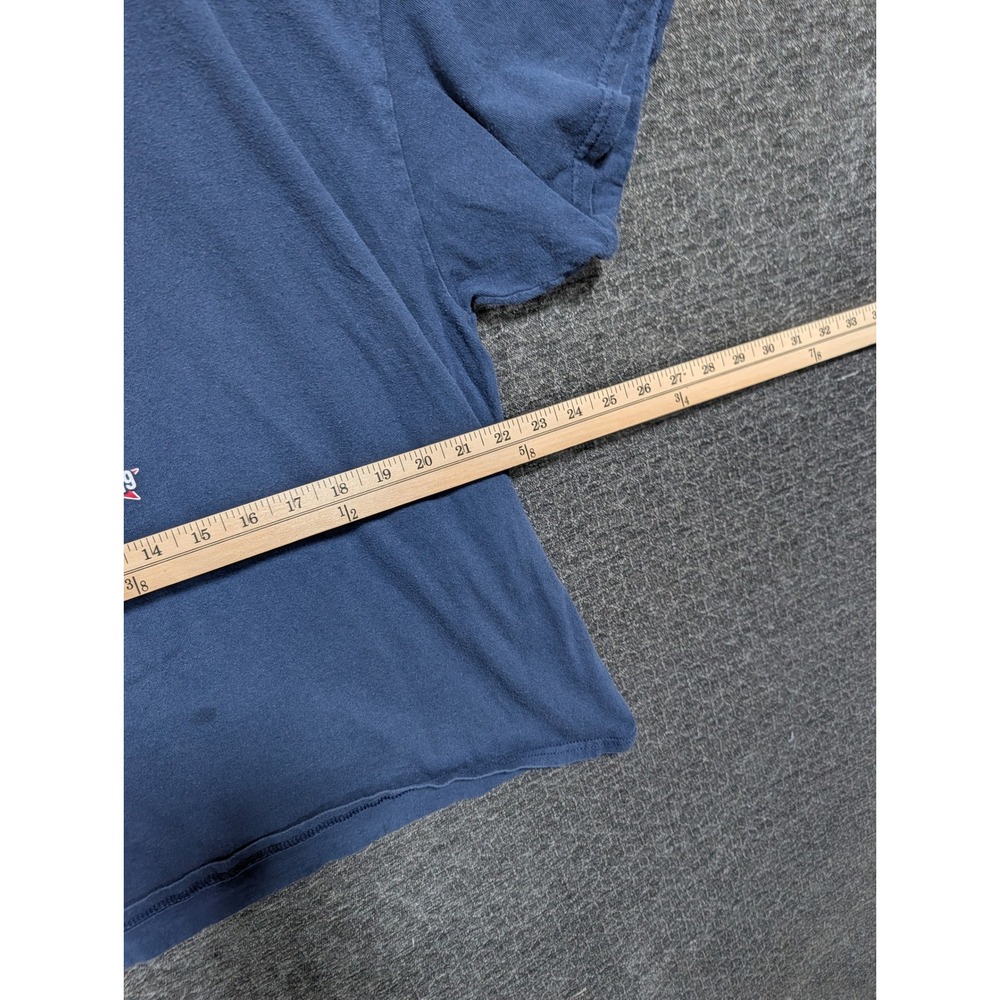 New England Patriots Super Bowl LIII Champions Navy Blue Graphic T-Shirt Mens XL - Picture 4 of 6